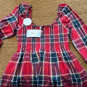 Hillhouse - Norah Nap Dress- red